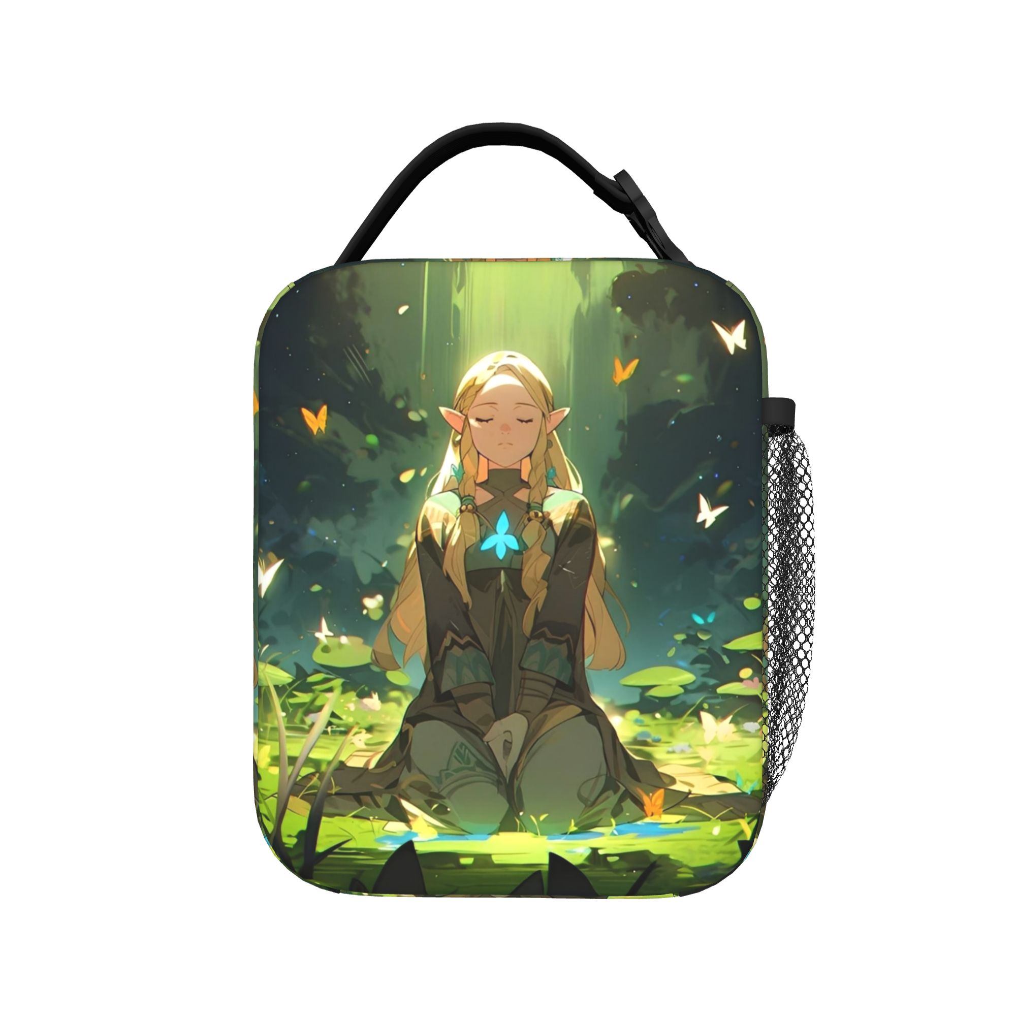 Tote Bag Sublimation - Cartoon Zeldas Legend Game Insulated Lunch