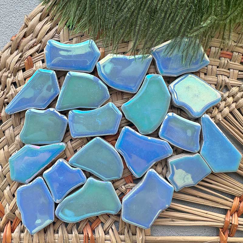 100g irregular Ceramic Mosaic  - Ceramic Tile Blank 评论和价格