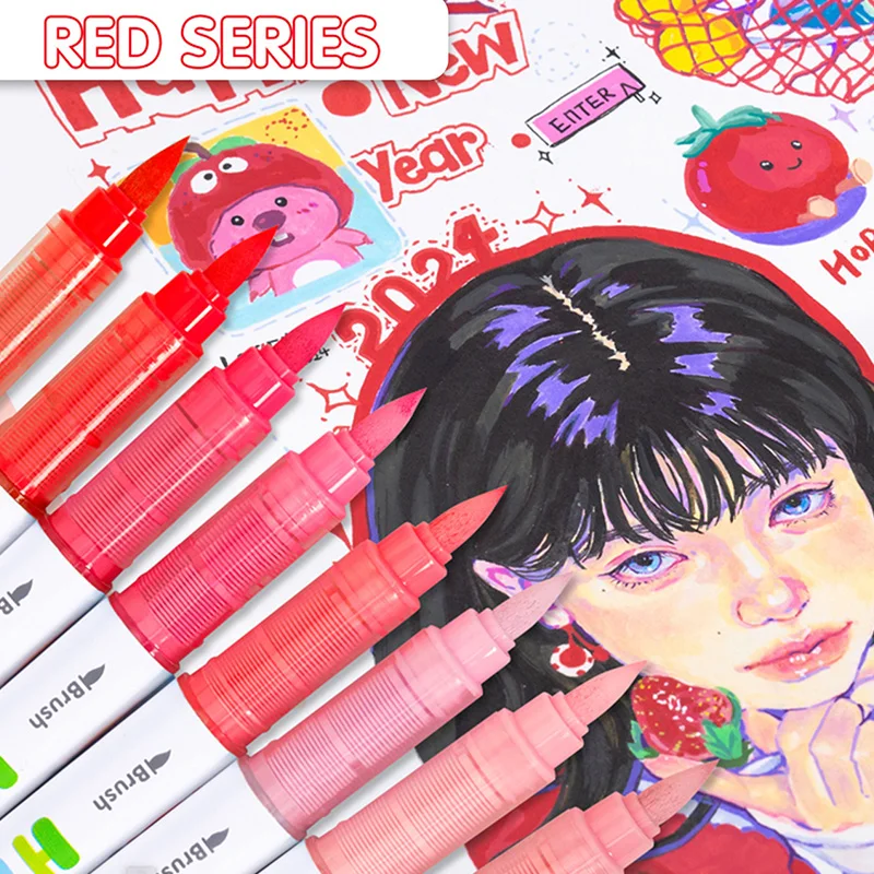 Hdele 8~120 Colors Acrylic Mar - Copic Marker Sketch 评论和价格