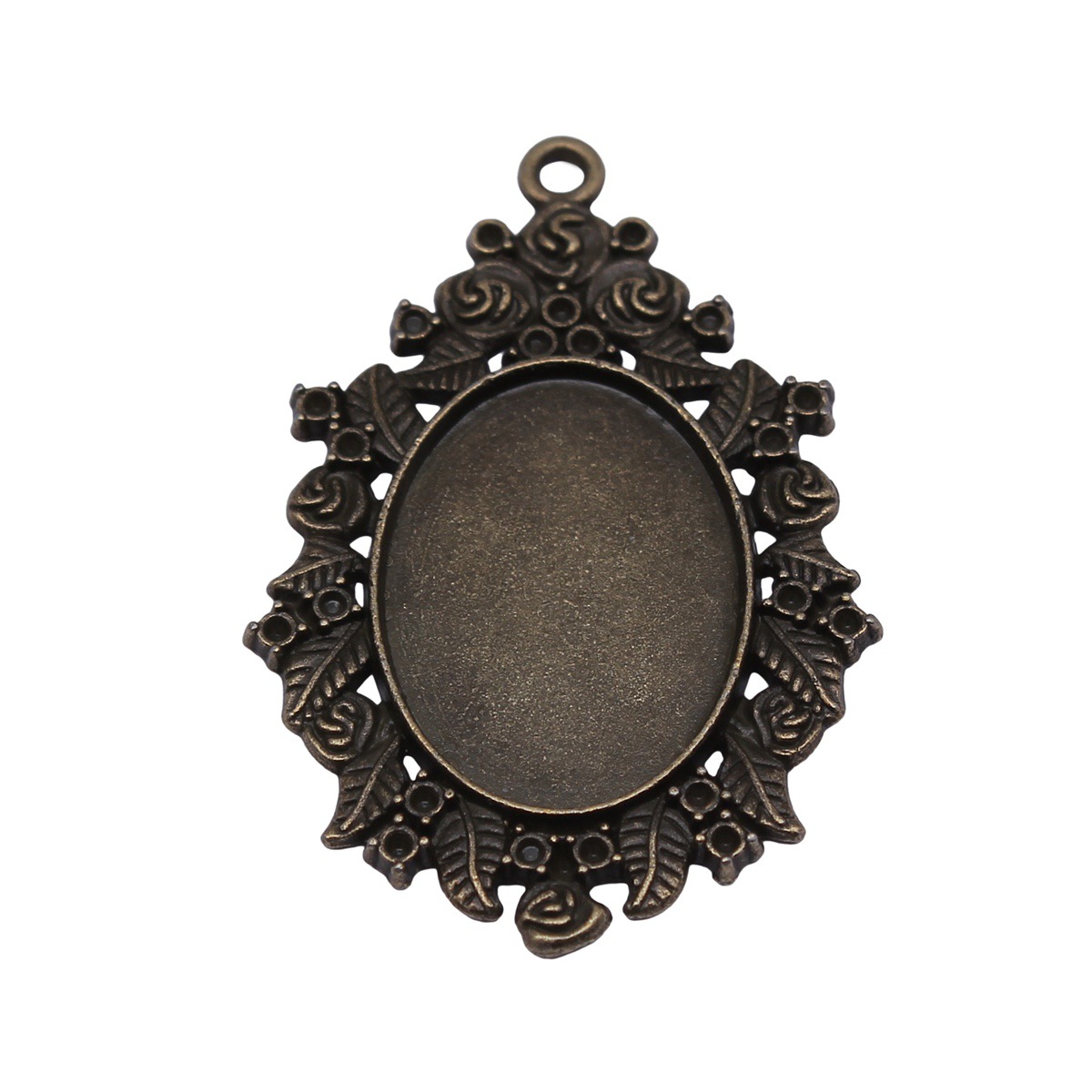 Fit 18x25mm Bezel Tray Setting - Metal Photo Panel 评论和价格